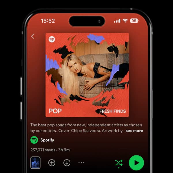 Editorial playlist placement three - music pr agency, music press, music promotion