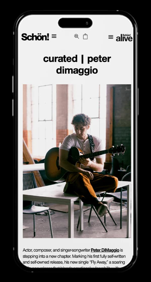 Schon! - music pr agency, music press, music promotion