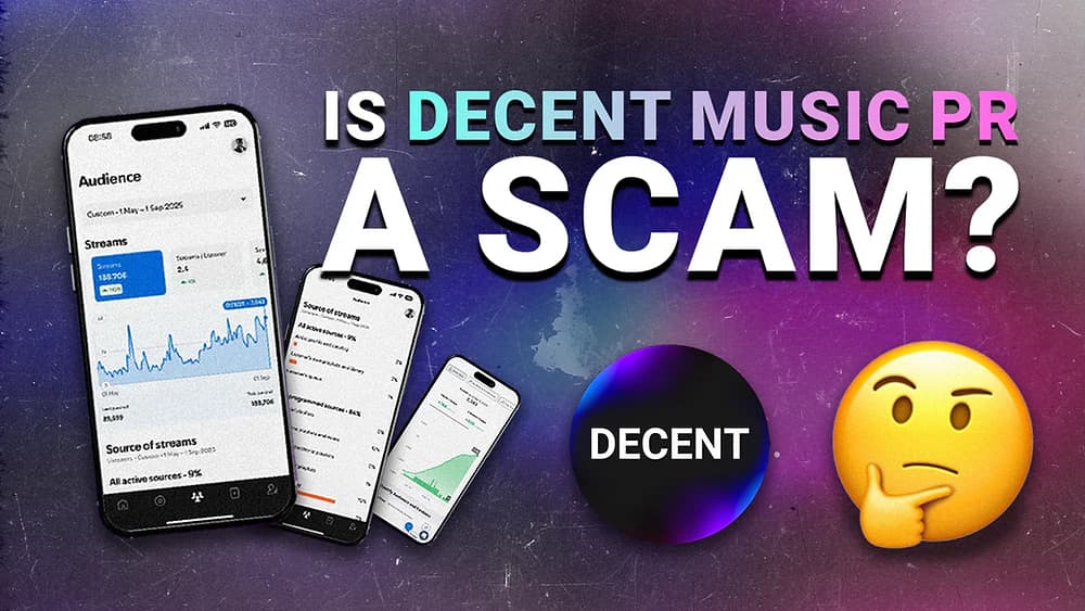 Is Decent Music PR A Scam? And Some Music Promotion Red Flags