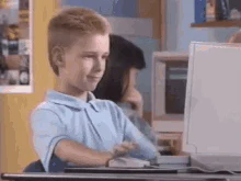 Computer kid meme